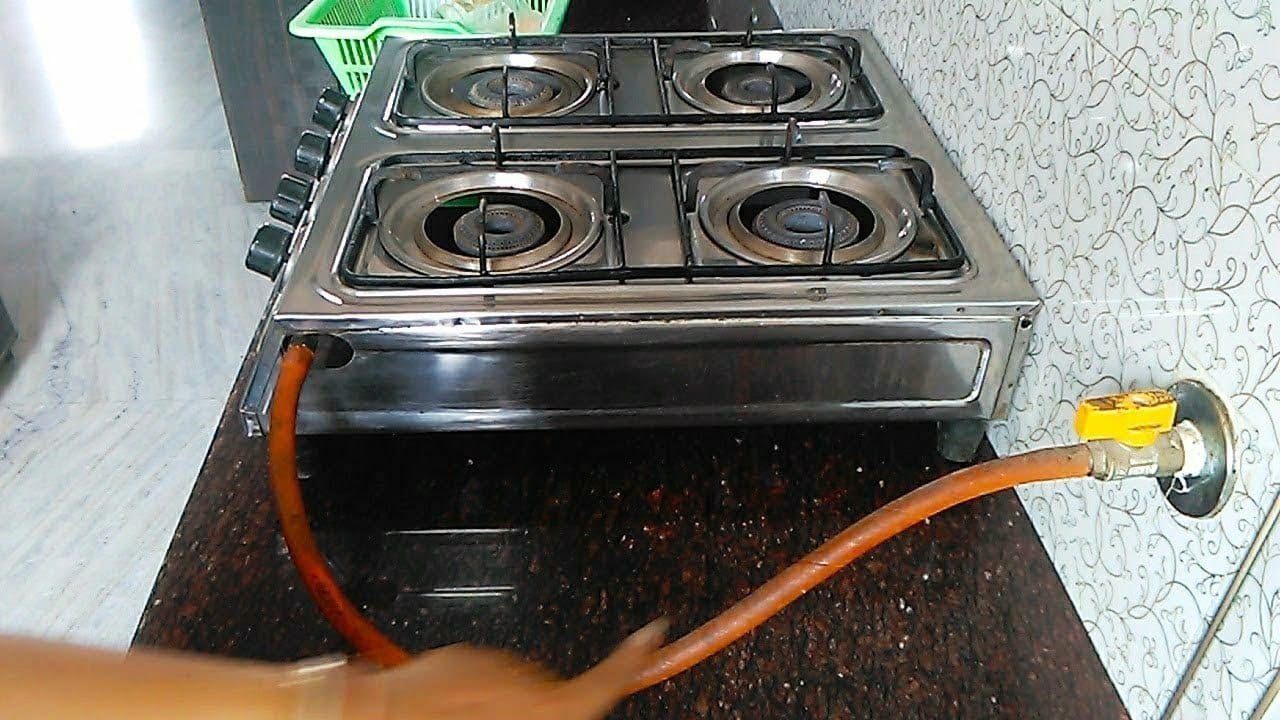 Gas Stove Repair Work 3
